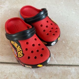 Crocs - racing cars size 8c